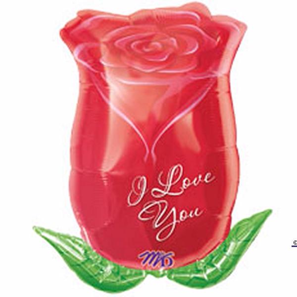 картинка Бутон розы Я люблю тебя 